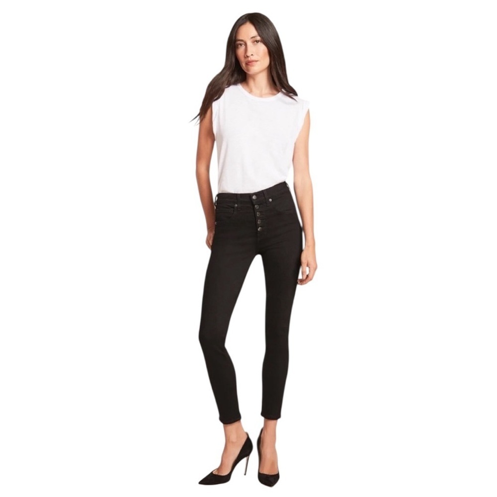 Veronica Beard Debbie High-Rise Skinny Jeans - Sz 28/6
